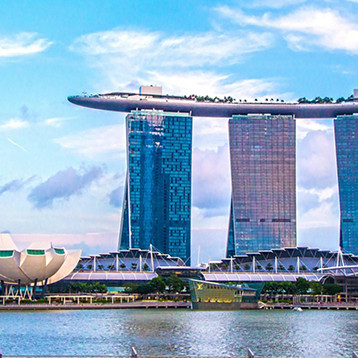 Marina Bay Sands hotel in Singapore