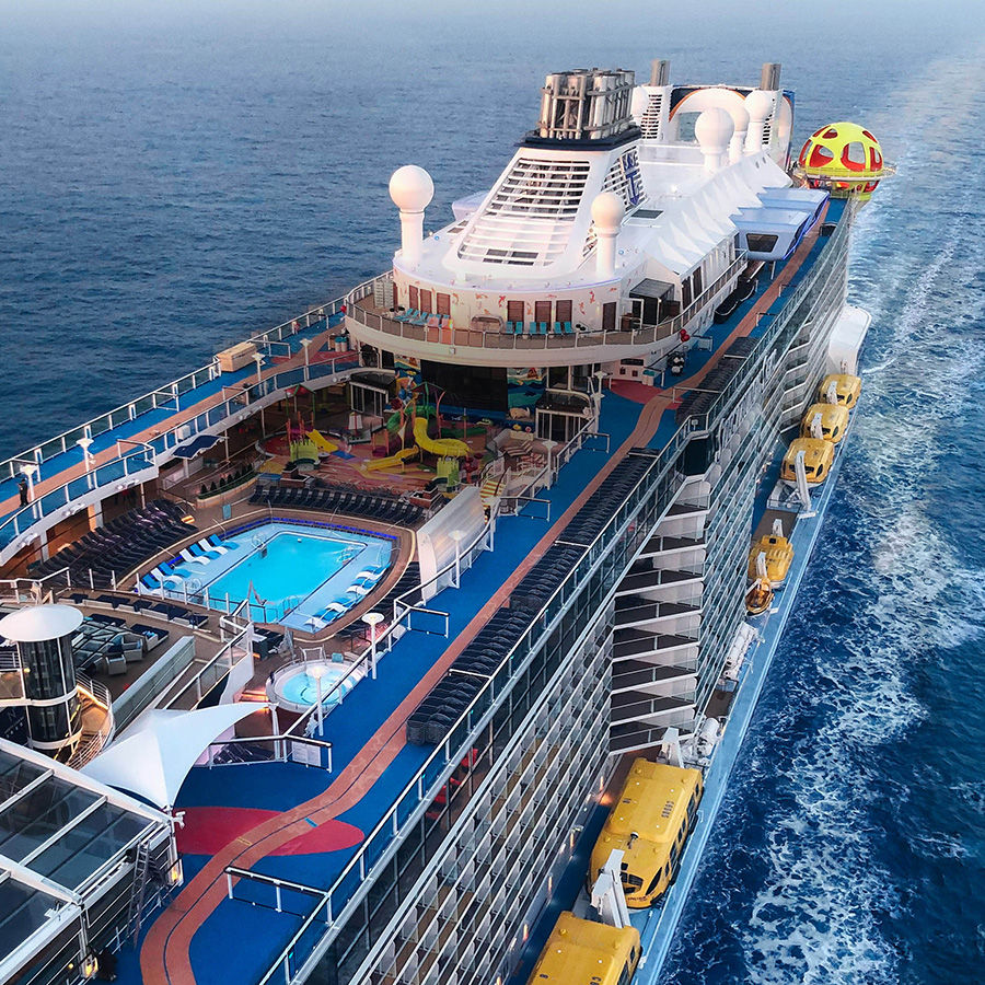 Spectrum of the Seas Aerial