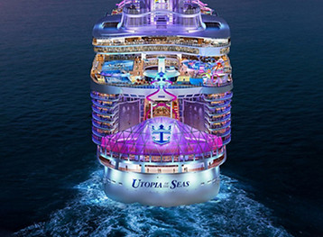 Utopia of the Seas Sunset Aft