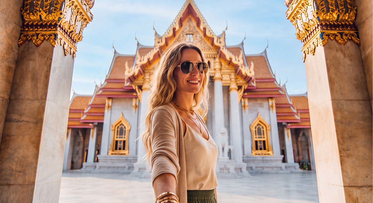 woman lifestyle temple in bangkok thailand new deployment 2560x1440