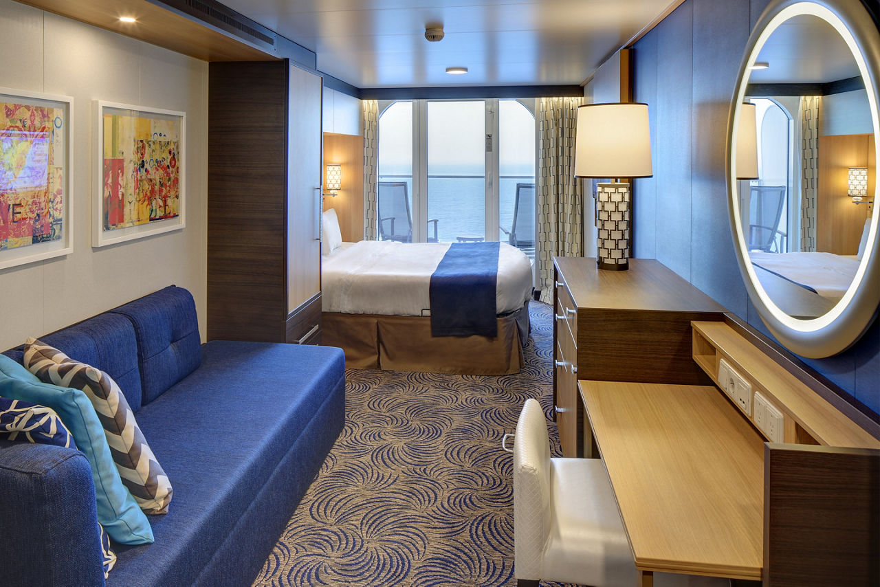 Anthem of the Seas Balcony Living Room