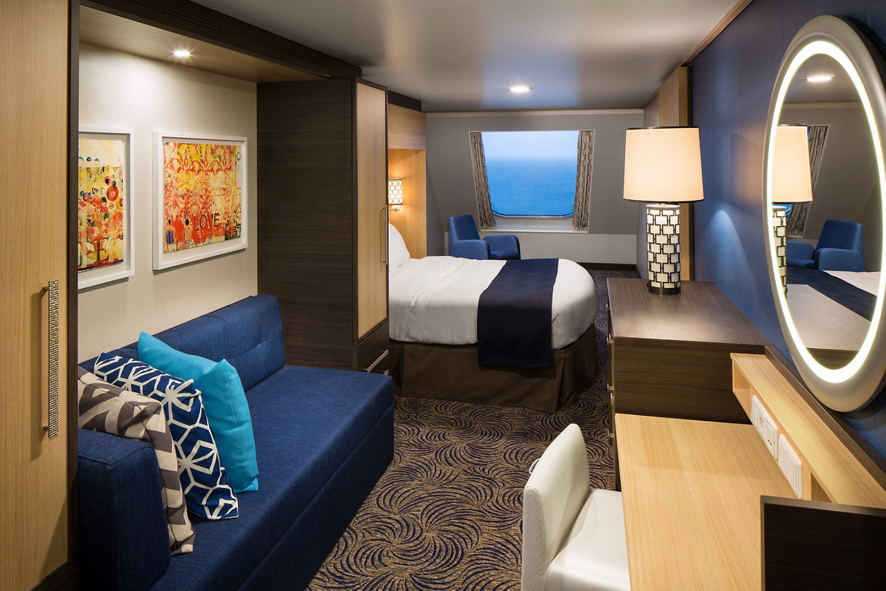 Anthem of the Seas OceanView Living Room