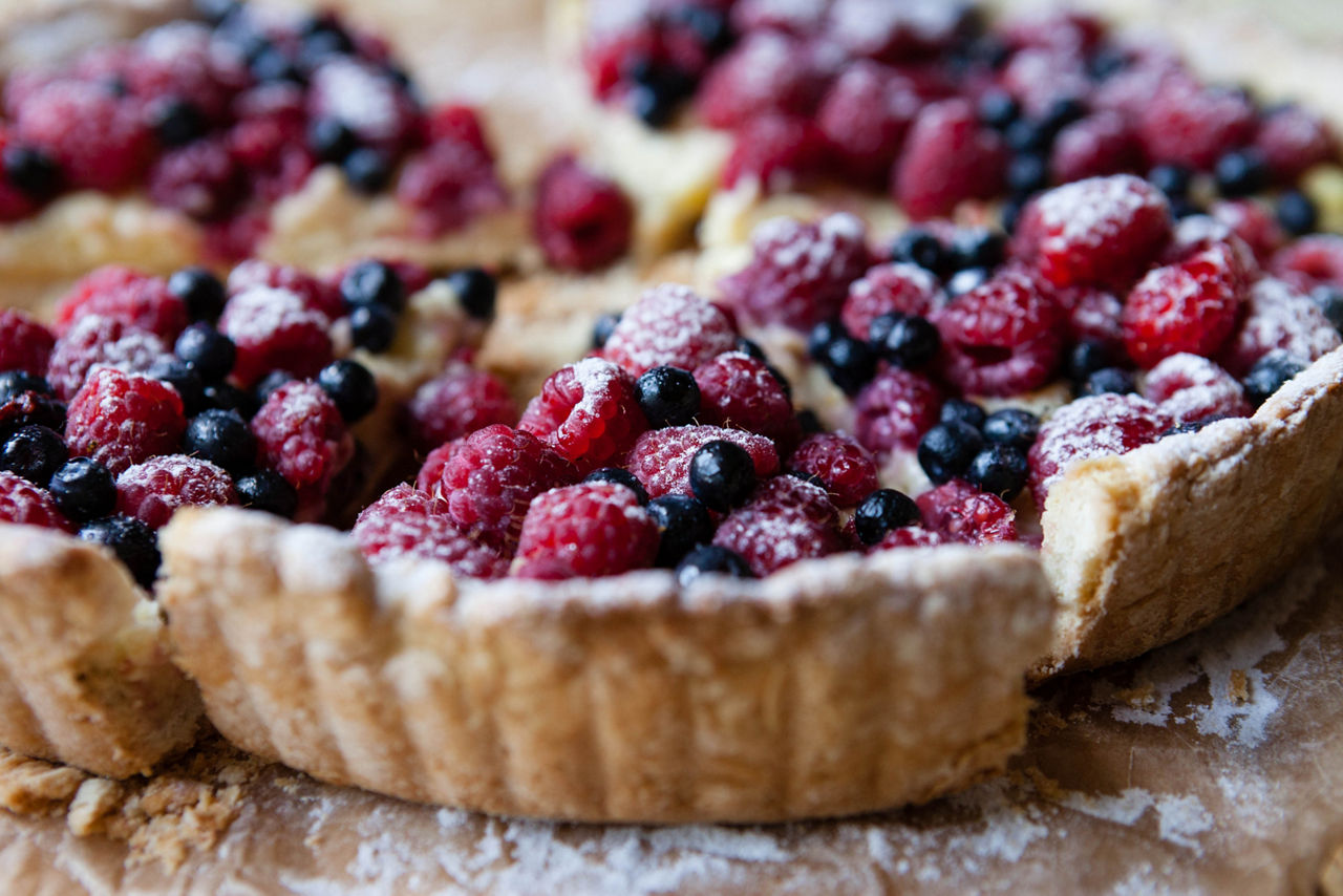 Alaskan Wild Berries Pie Dessert