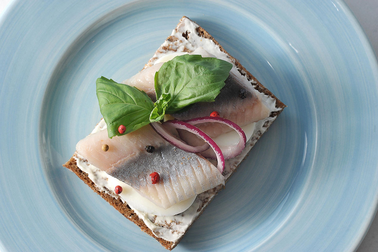 Arctic and Baltic Sea Traditional Fish Plate