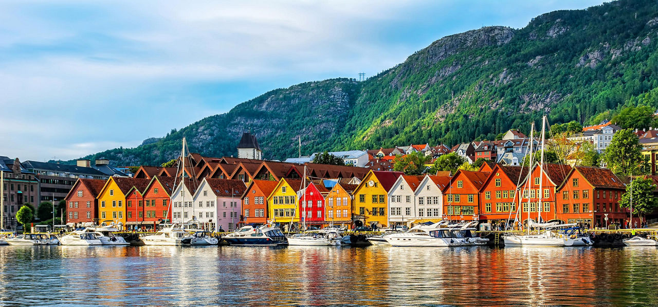 Bergen, Norway Colorful Houses