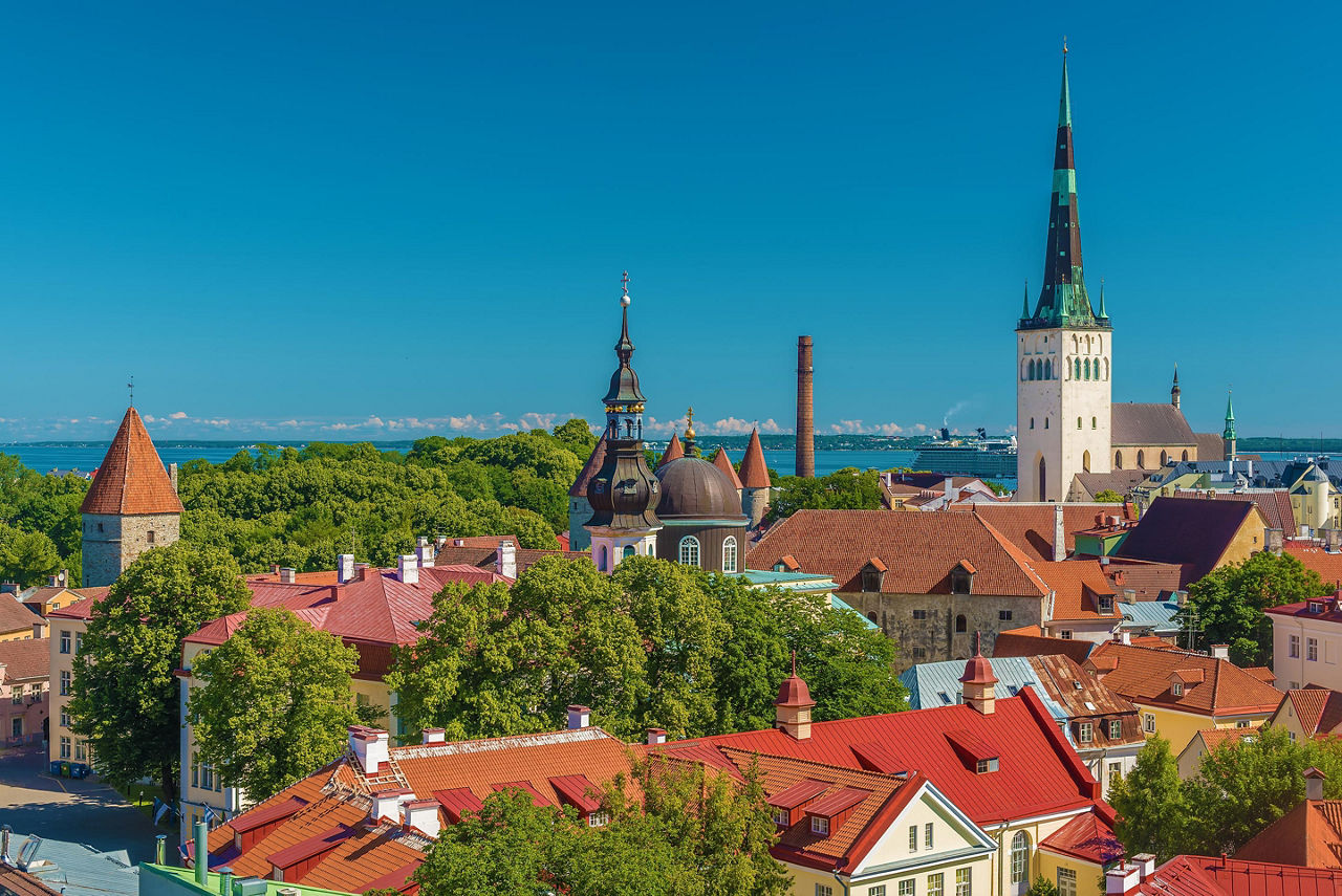 Picturesque European Cityscape