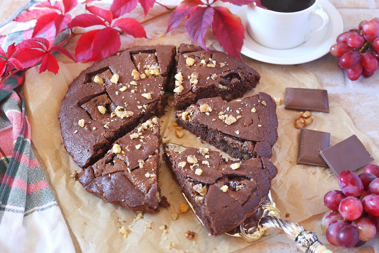 Sweden Gooey Chocolate Cake Kladdkaka