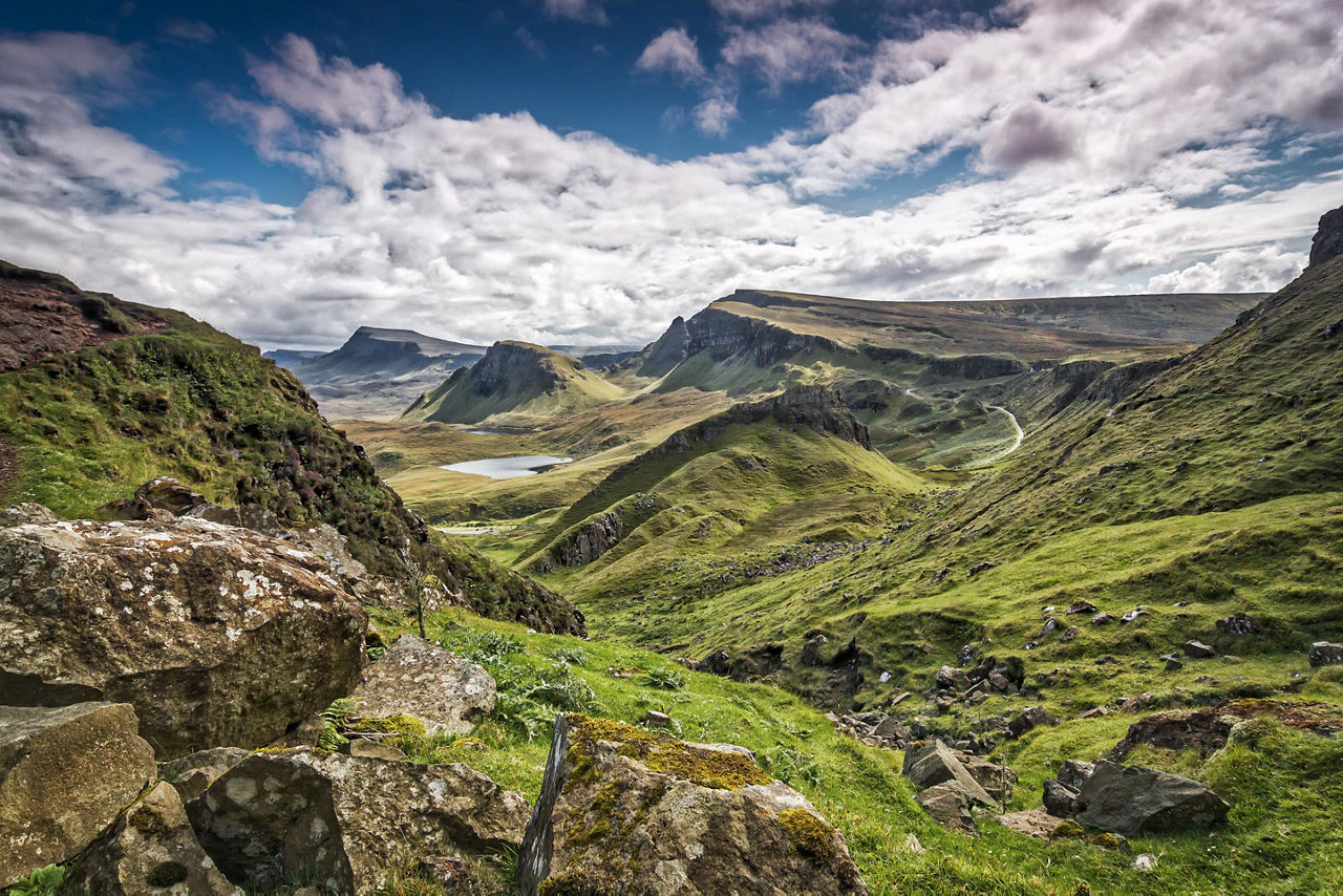 Highland Mountain in Scotland