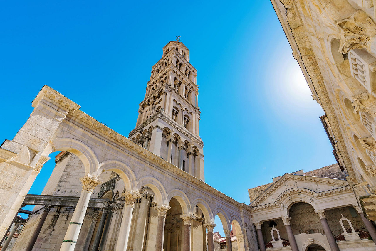 Diocletian Palace in Croatia