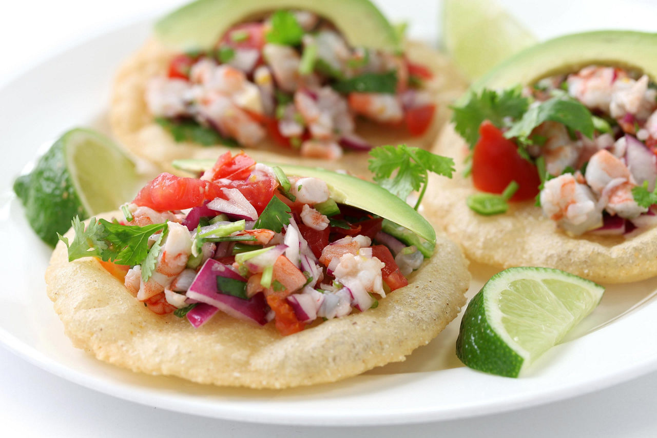 Authentic  Cozumel Shrimp Tacos