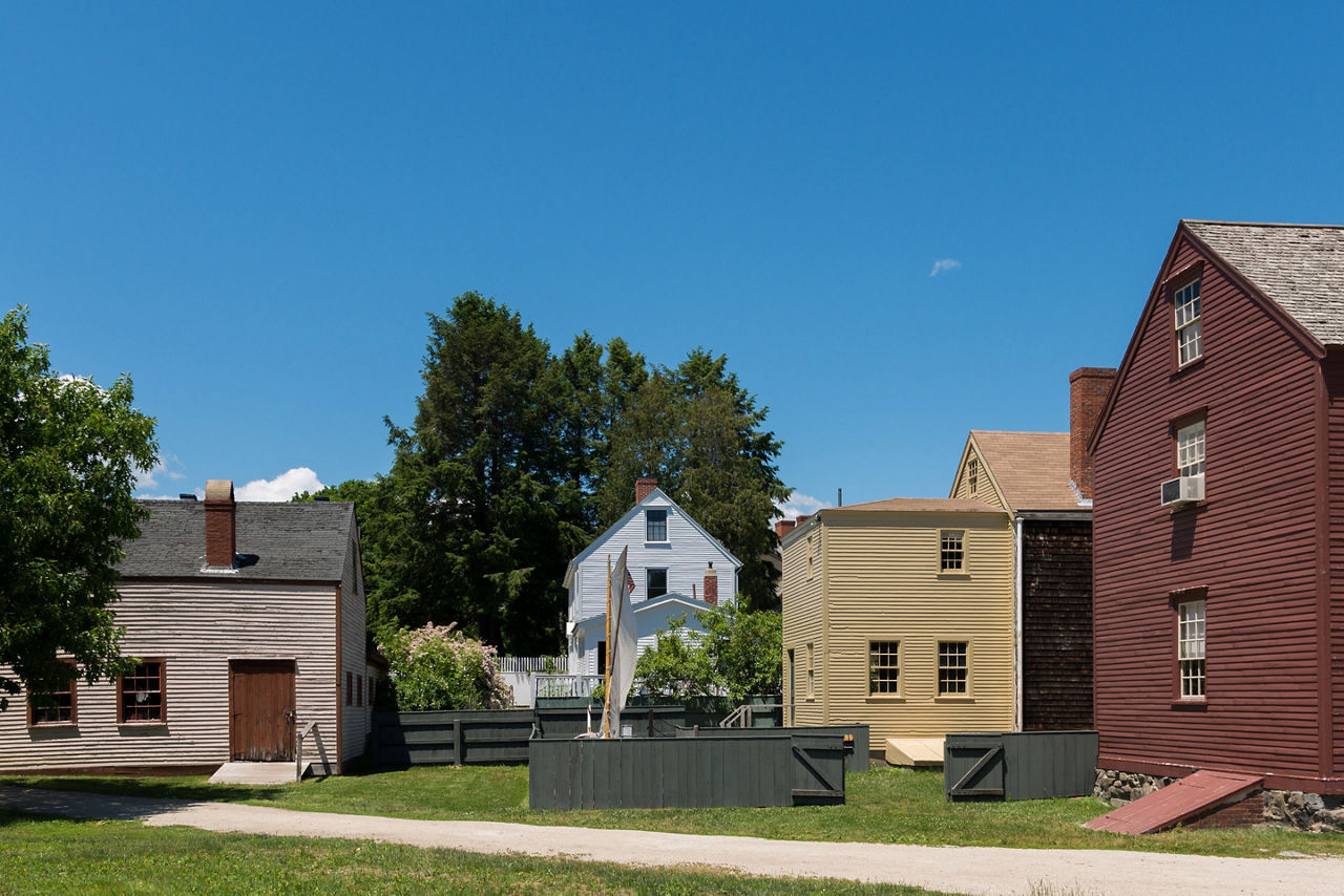 New England New Hampshire Strawbery Banke Museum