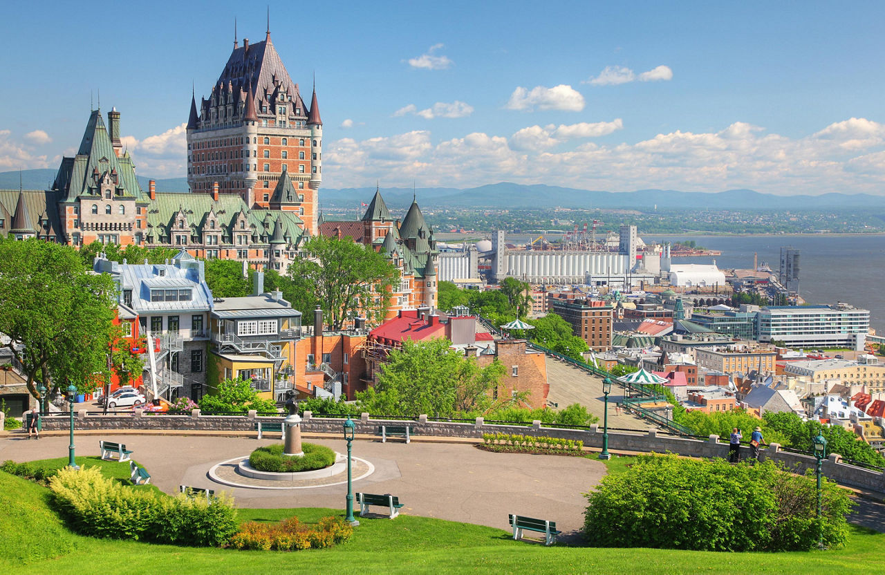 City Landscape from Old Quebec