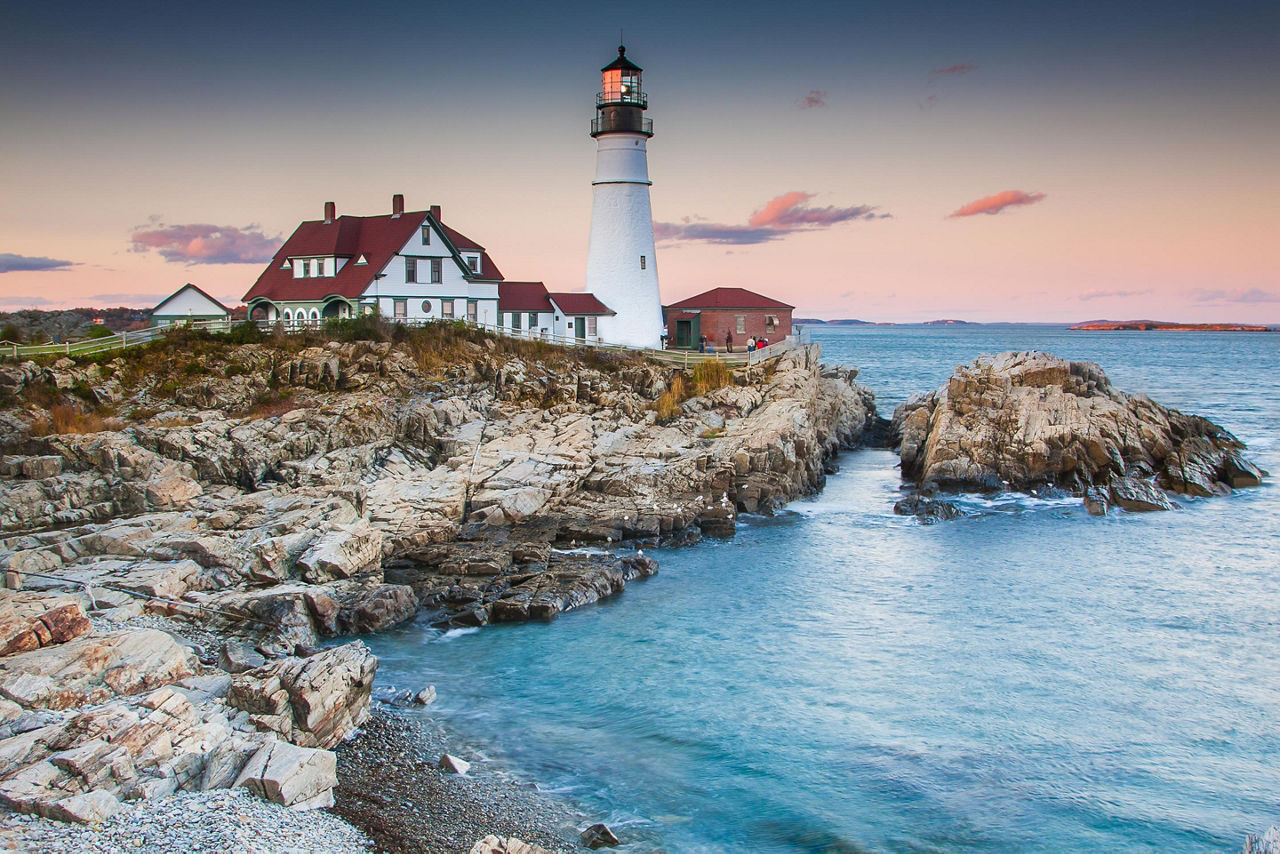 Lighthouse in Portland Maine