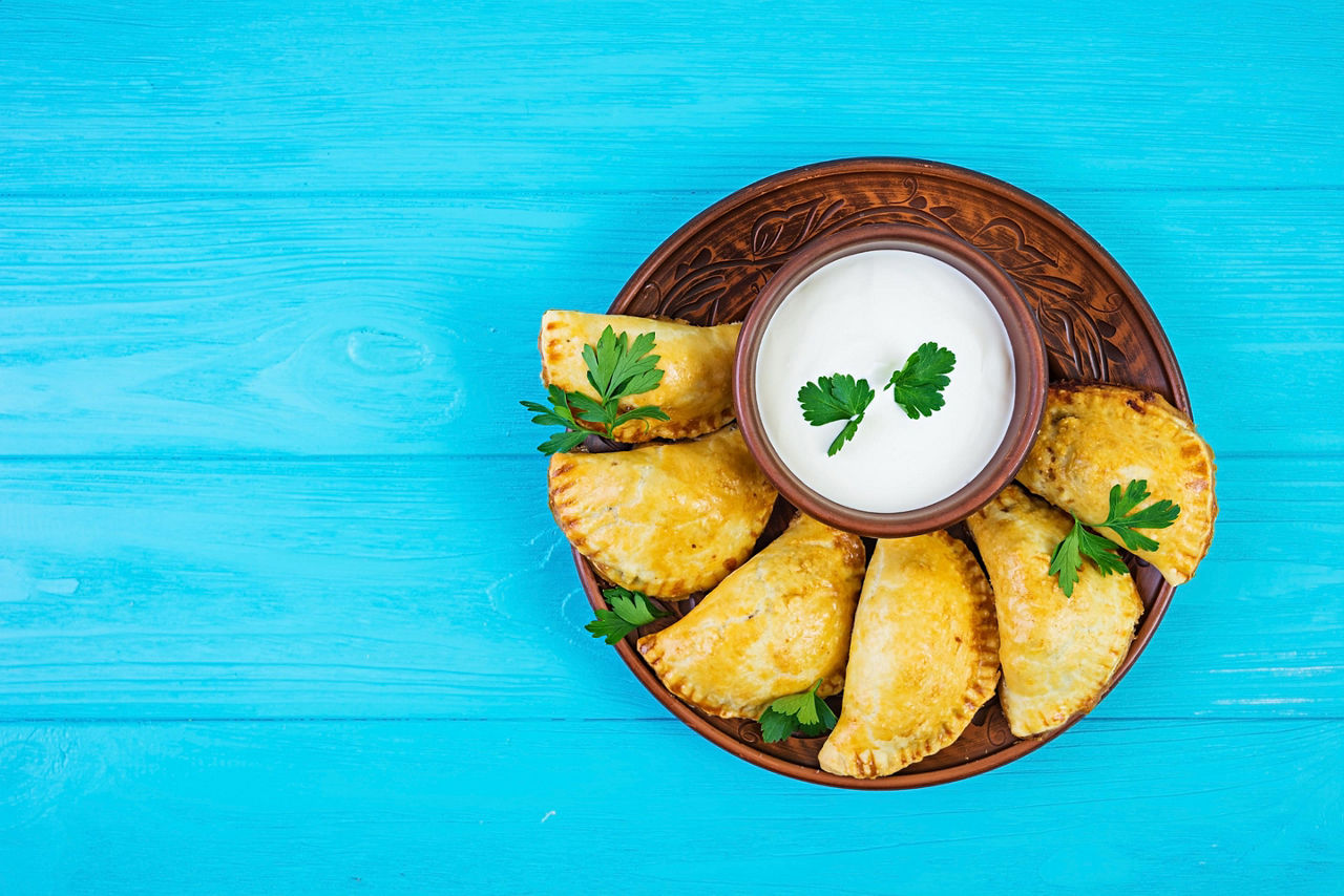 Typical Empanadas from Guatemala