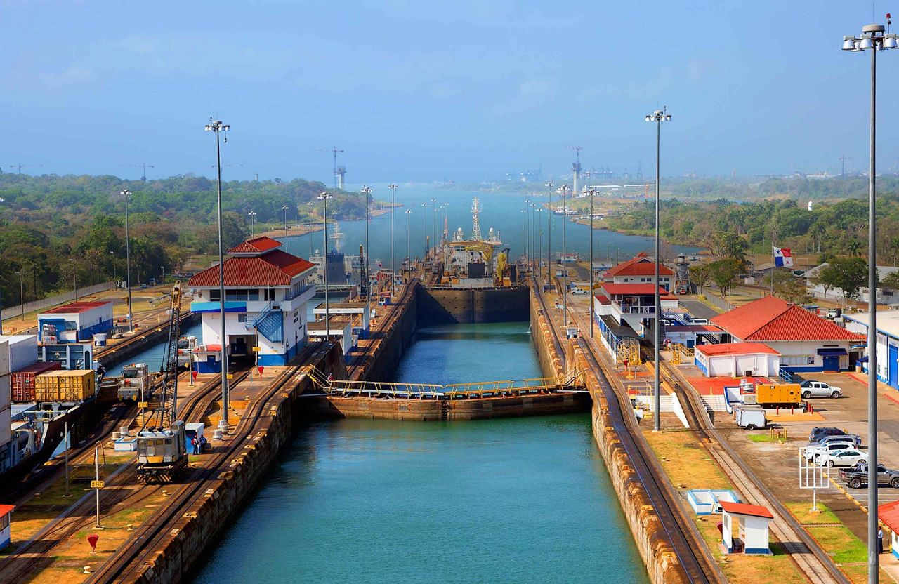 Panama Canal Cruise Entry