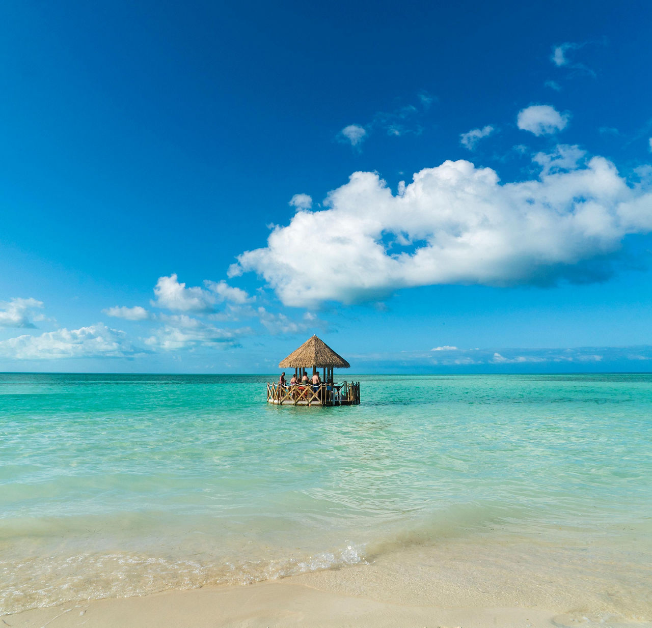 Perfect Day Island CocoCay Bahamas Floating Bar