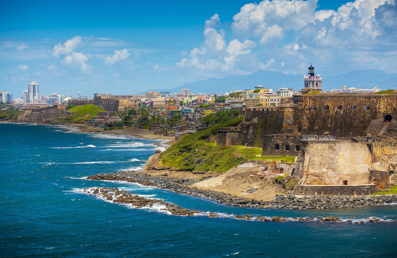 Old Fort in Historic Puerto Rico