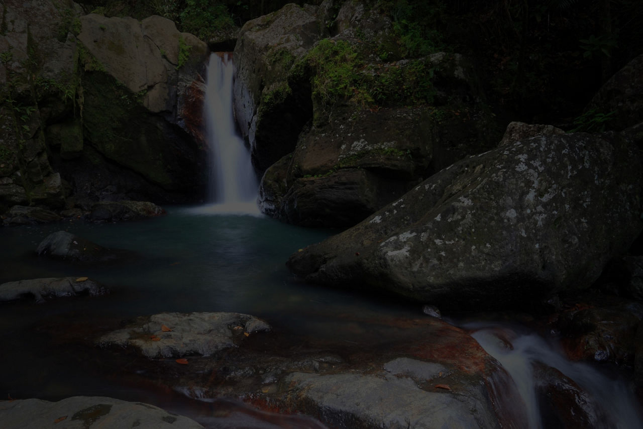 Waterfall in Puerto Rico 