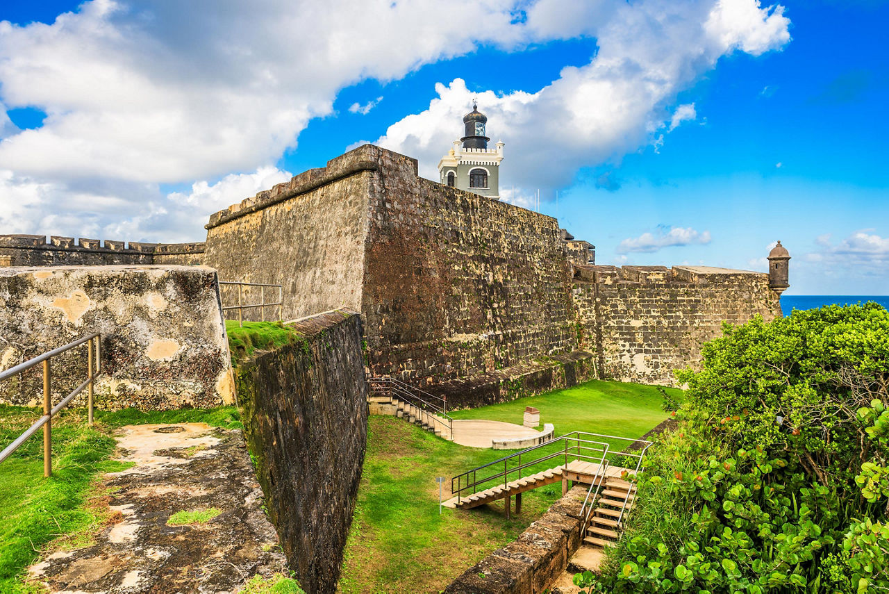 San Felipe del Morro Castle in Old San Juan, Puerto Rico