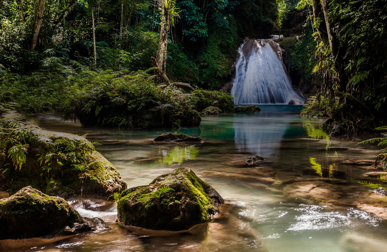 Waterfall in Jamaica 