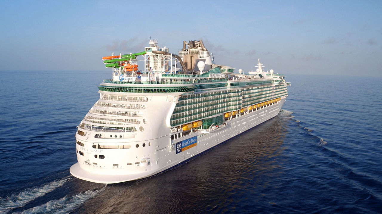 Liberty of the Seas, Aerial View, Western Caribbean Destinations