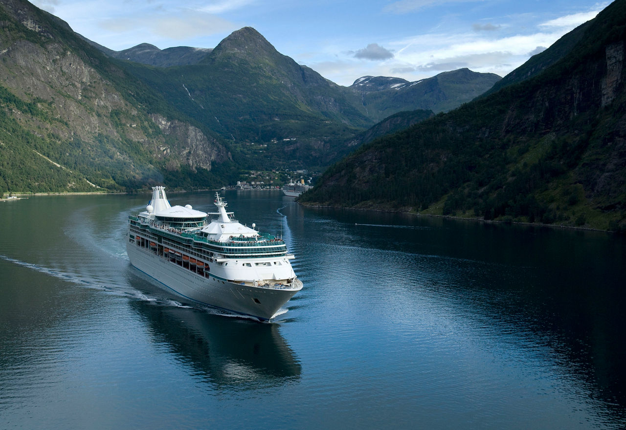 Vision of the Seas, Side View, Caribbean Cruise Destinations