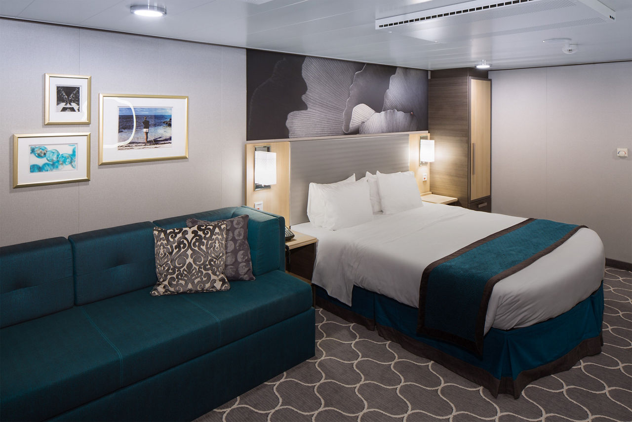 interior stateroom bedding