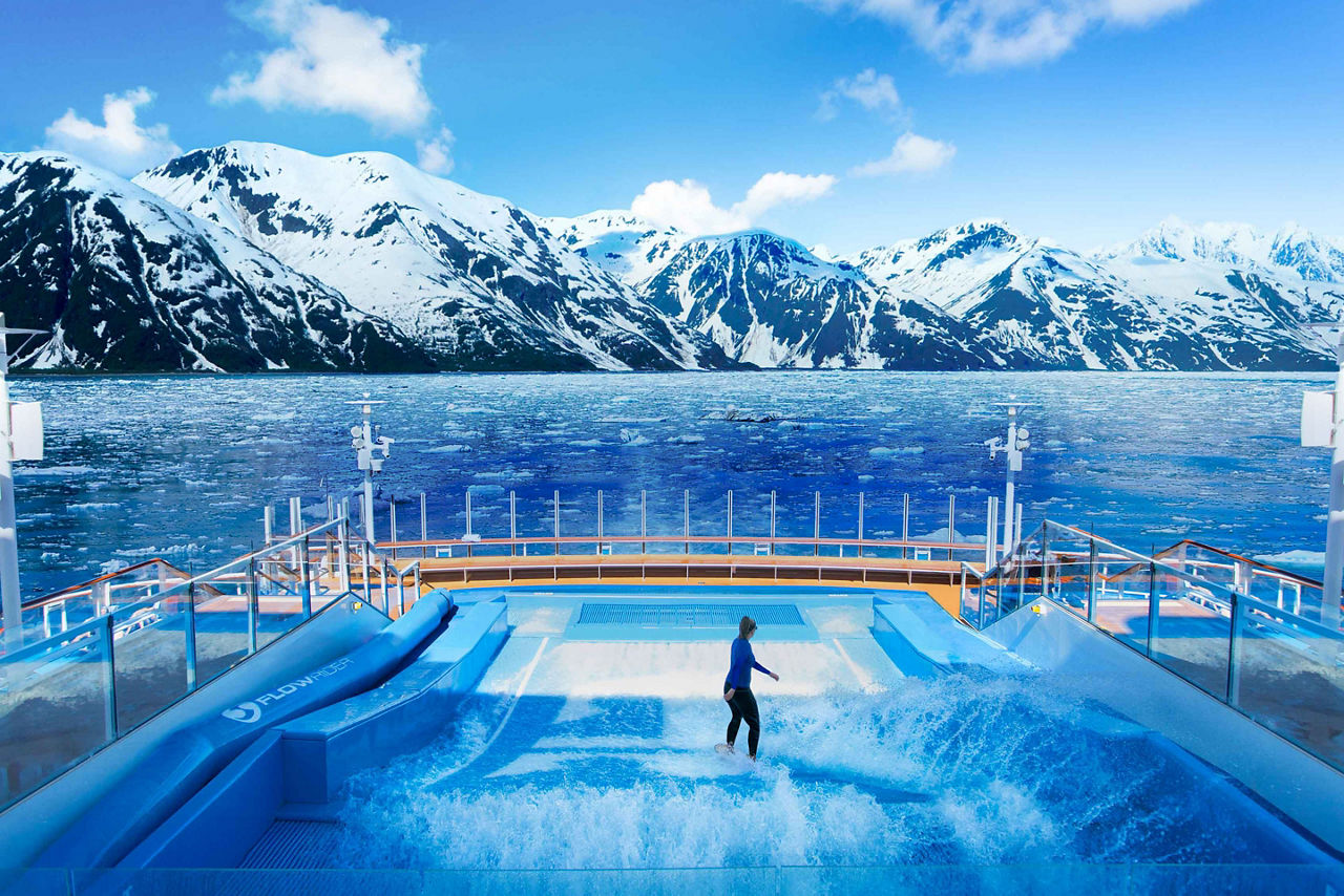 ovation ov flowrider alaska glaciers view