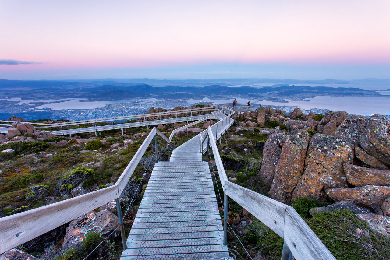 AU TAS Hobart Mount Wellington Shutterstock 794395741