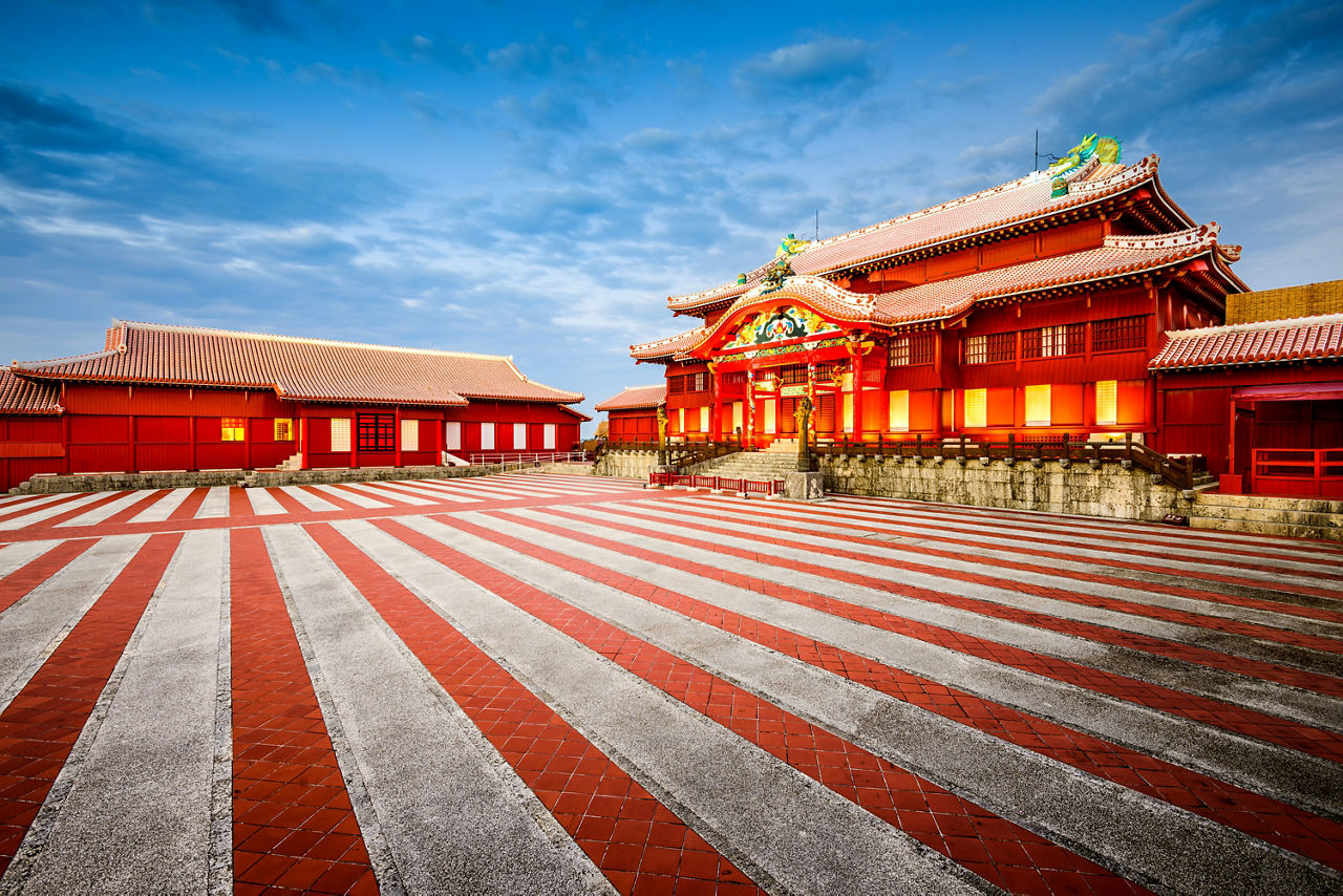 Shuri Castle in Okinawa