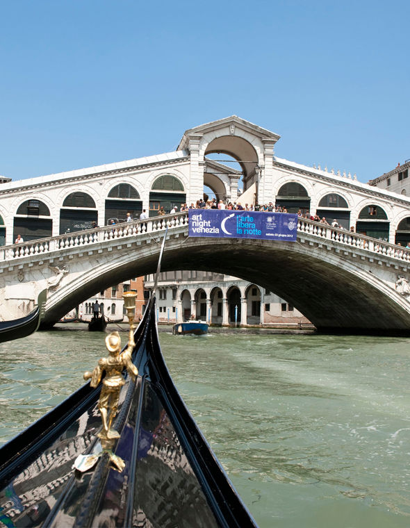 Gondolas in Venice - Italy