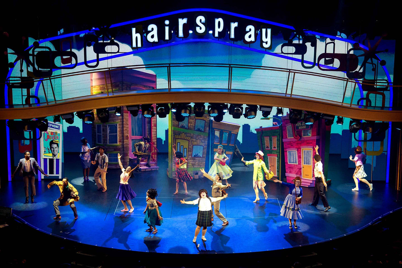 hairspray broadway at sea musical dance