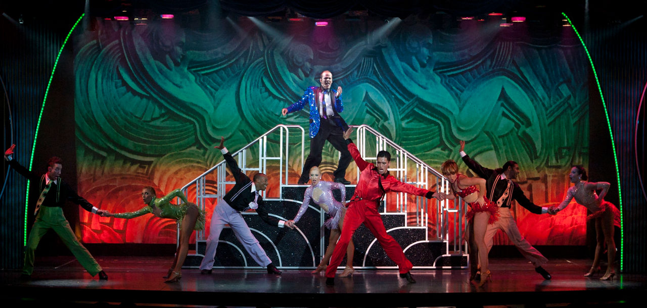 Ballroom Fever Cruise Show, Performers on stage, Navigator of the Seas