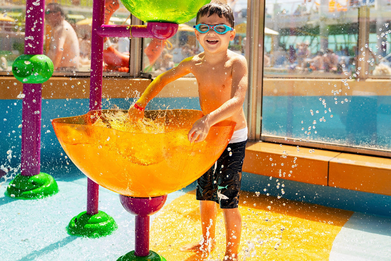 Splashpad at Splashaway Bay on Navigator of the Seas