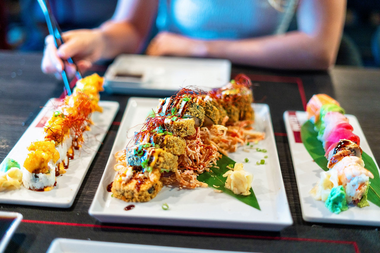 Izumi Sushi Specialty Roll Close-Up