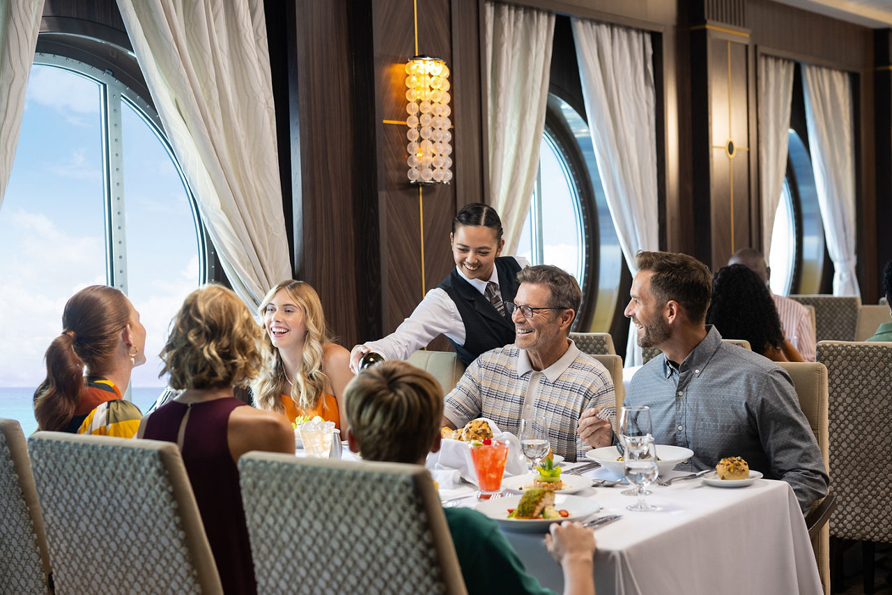 royal caribbean symphony of the seas main dining room family formal