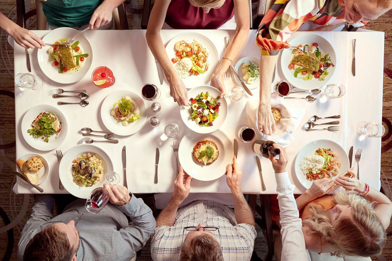 Dining Room Family Dinner