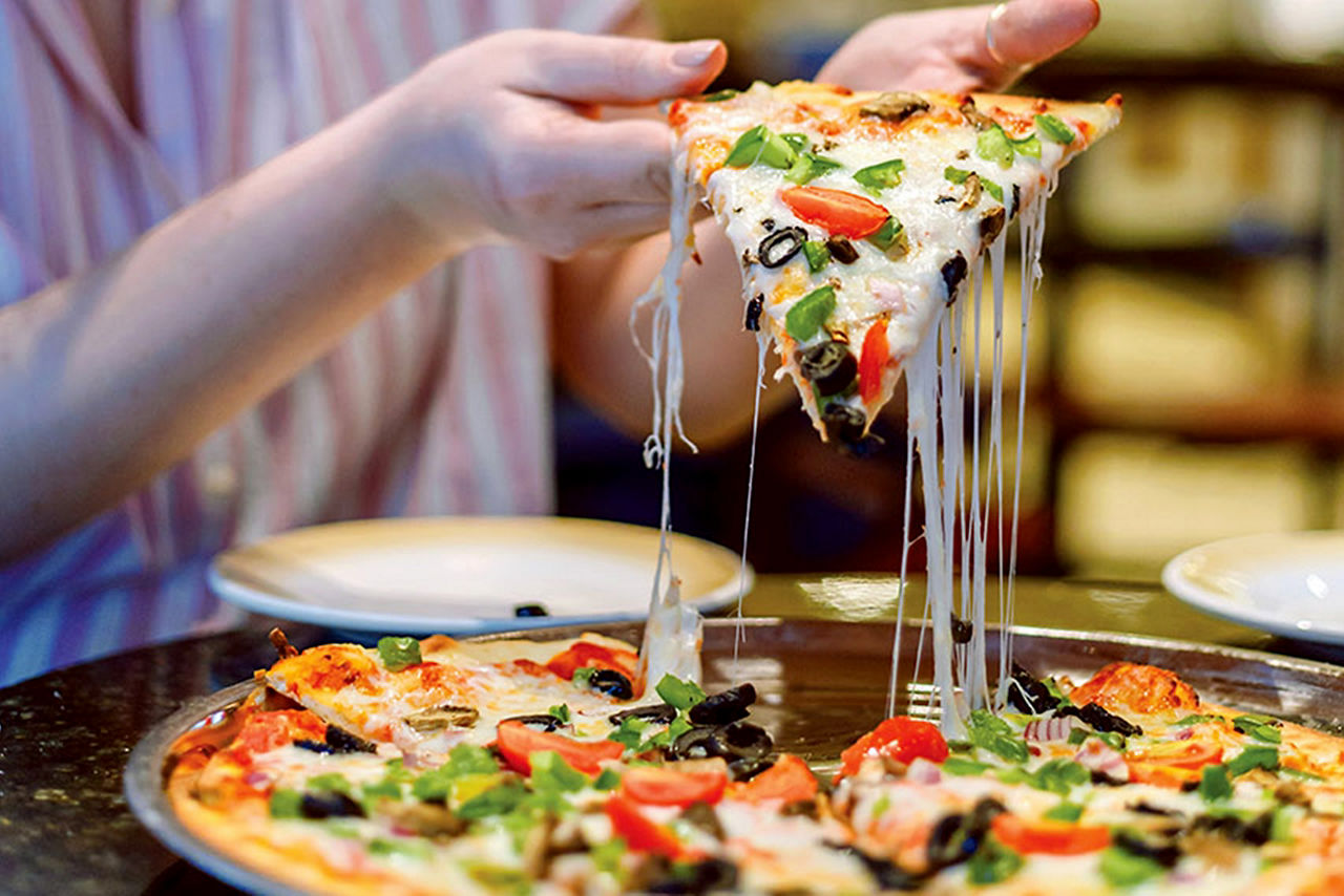 Sorrento's Vegetarian Pizza