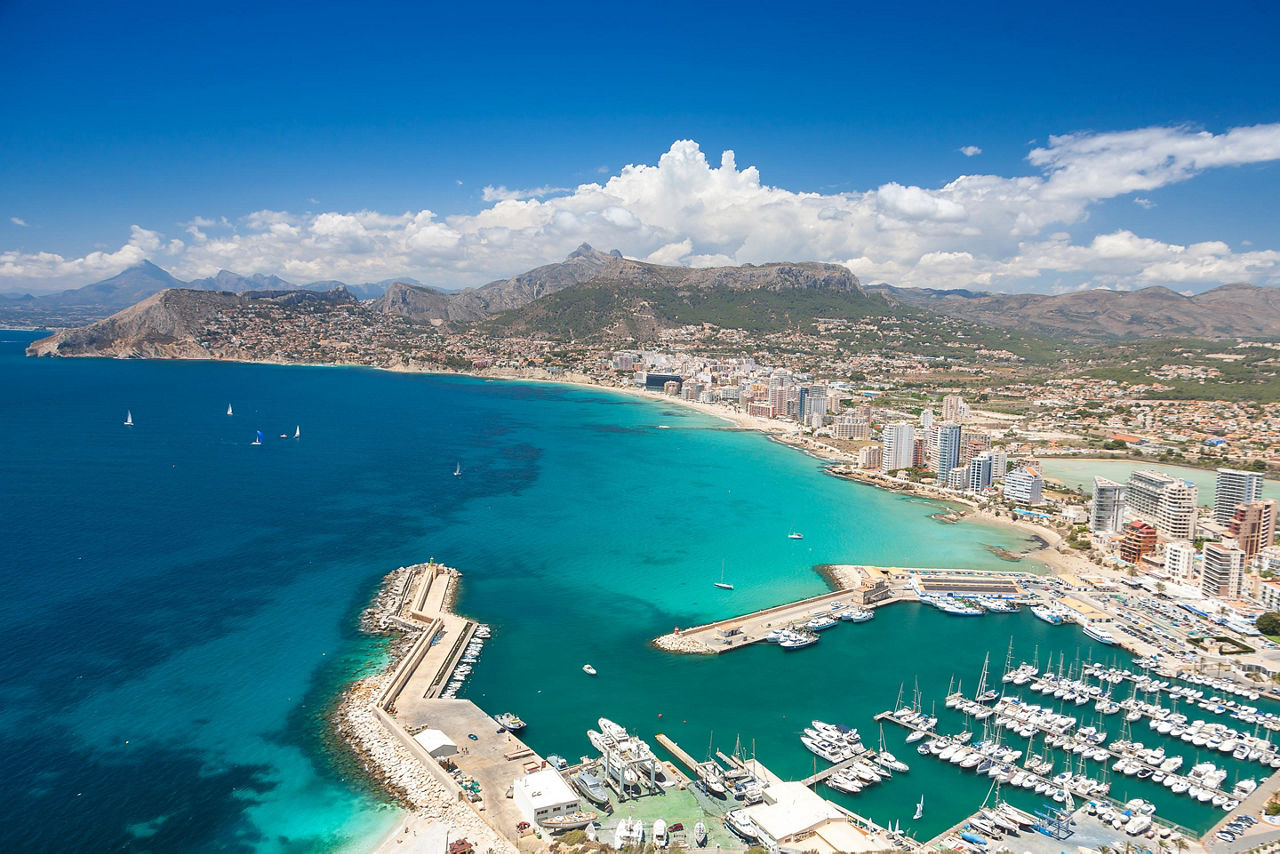 Alicante, Spain, Aerial View