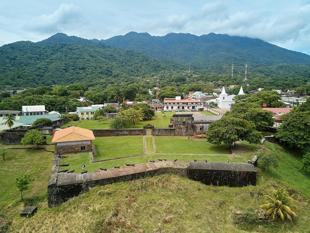 Santa Barbara Fort, Banana Coast, Honduras