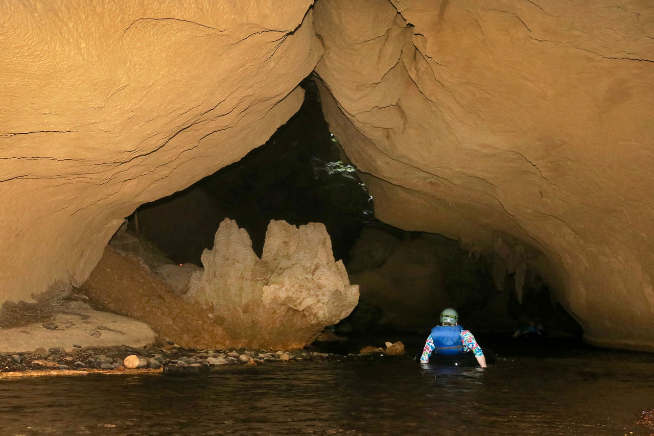 Cave Tubing in St. Hermans Cave Belize