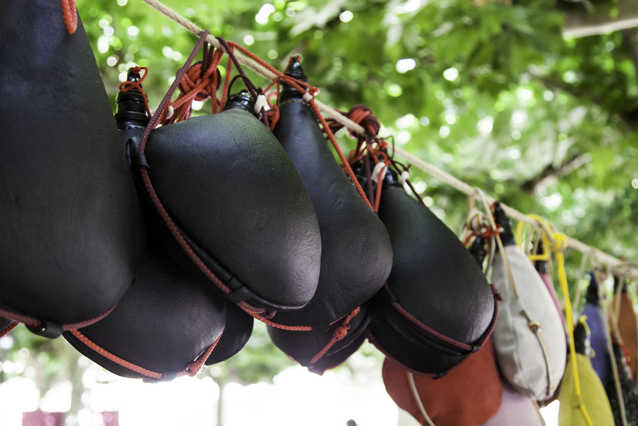 Botas Wine Flasks, Bilbao, Spain 