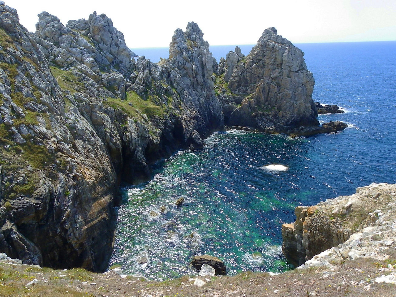 Brest, France Coastal Cliff