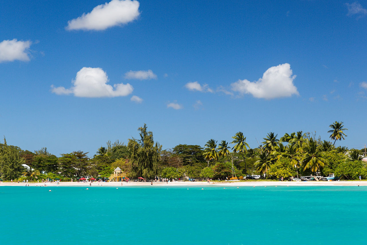 Carlise Bay Beach, Bridgetown Barbados