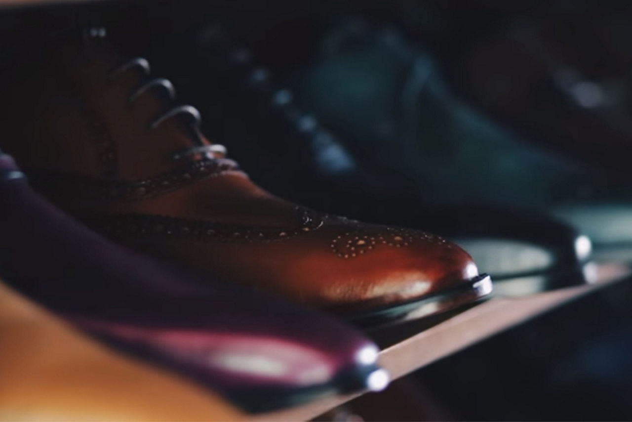 Leather Shoes Close Up, Cape Liberty, New Jersey