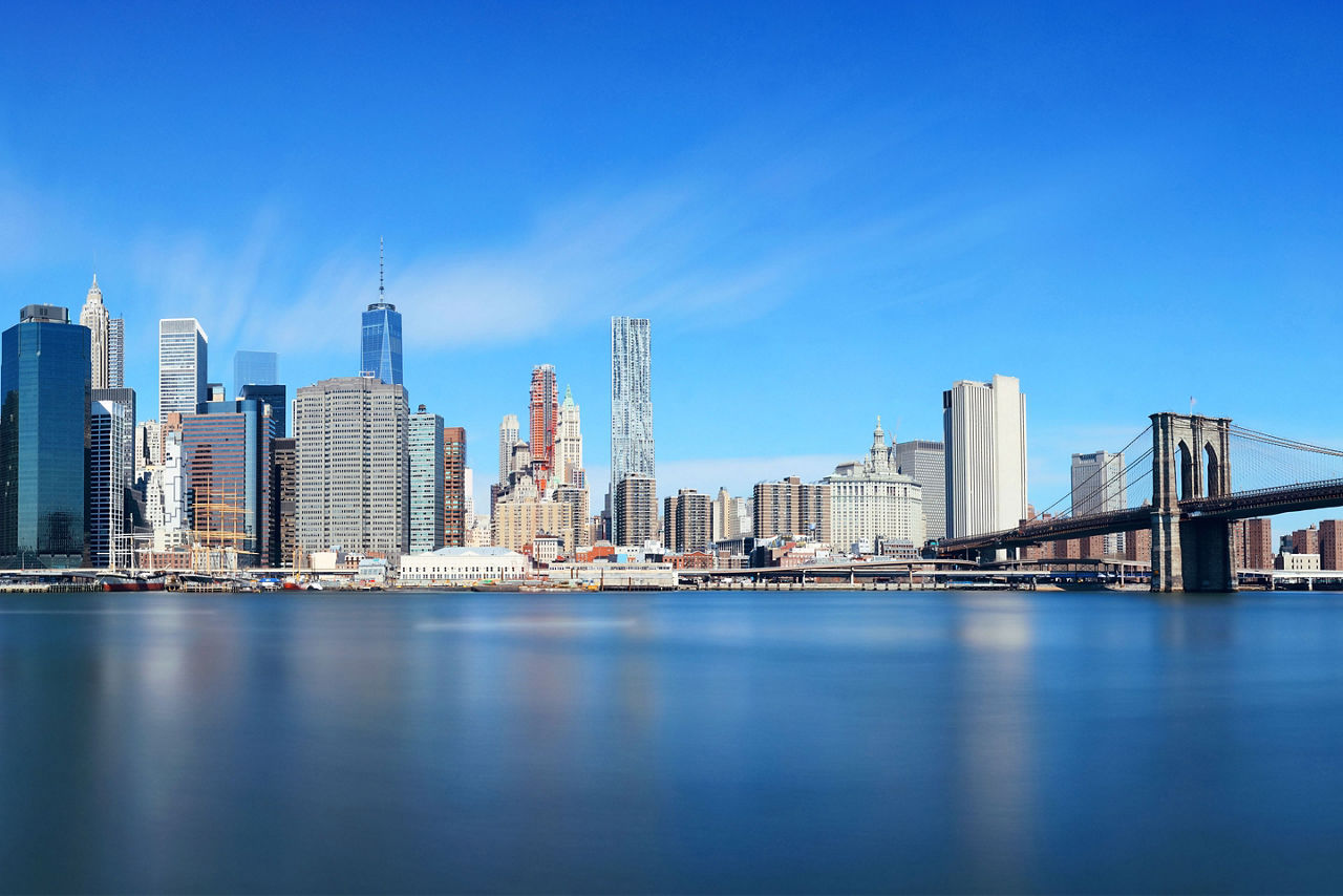 New York City Skyline, Cape Liberty, New Jersey