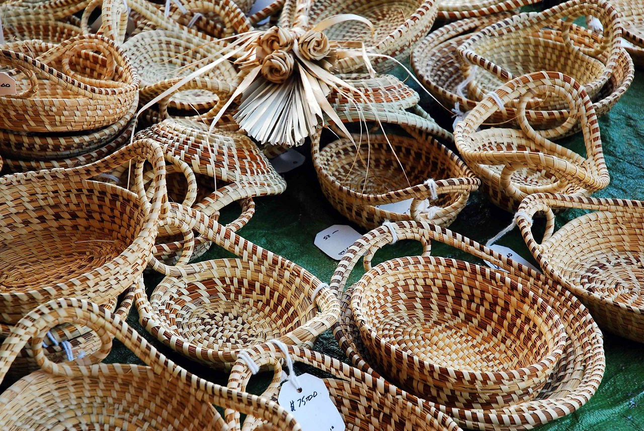 Shopping Baskets, Charleston, South Carolina