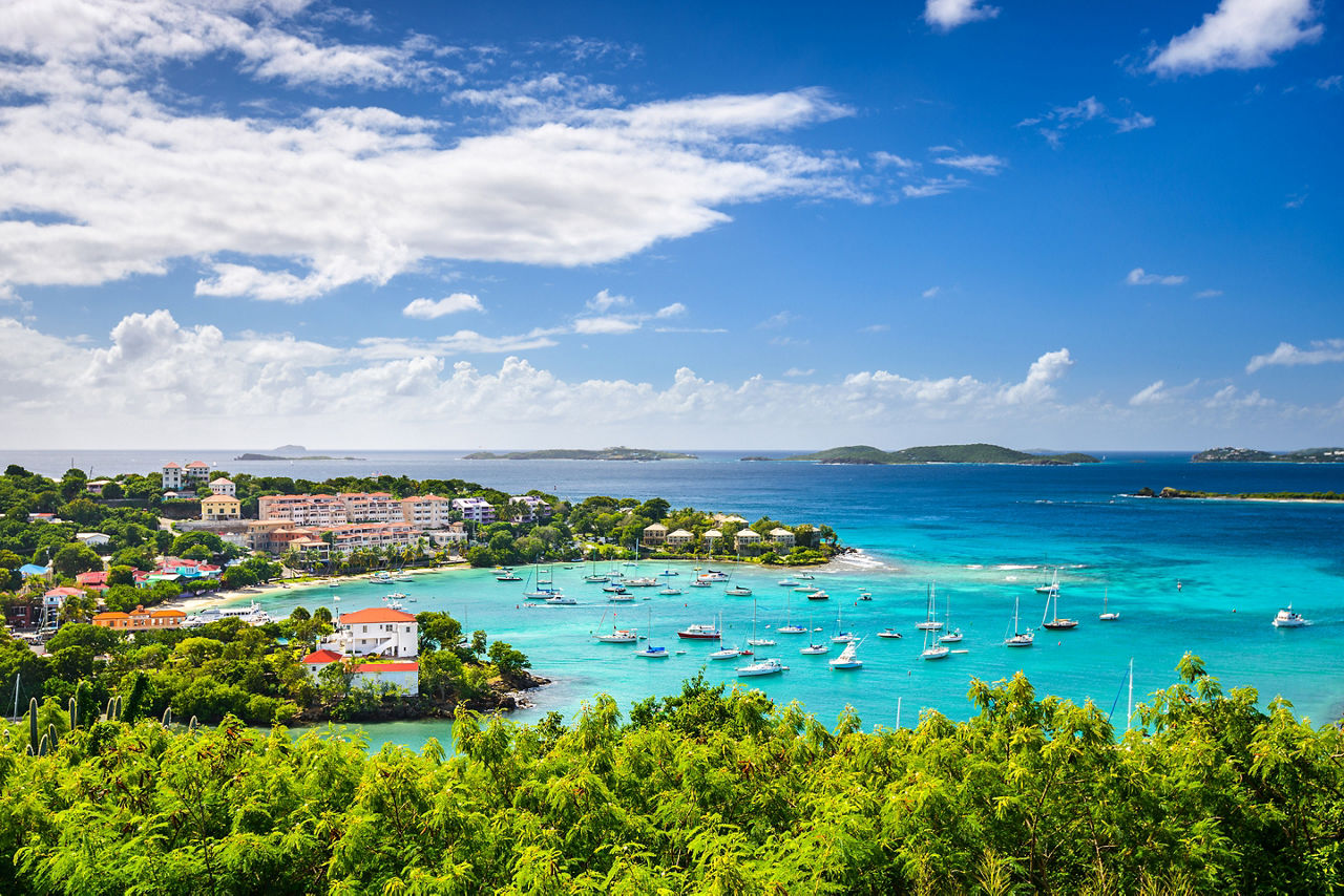 Beach Boats, Charlotte Amalie St. Thomas 