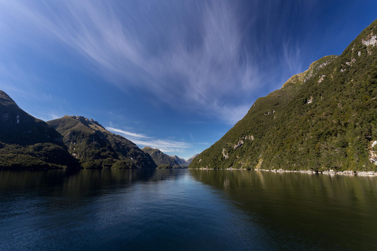 Doubtful Sound, New Zealand Mountains