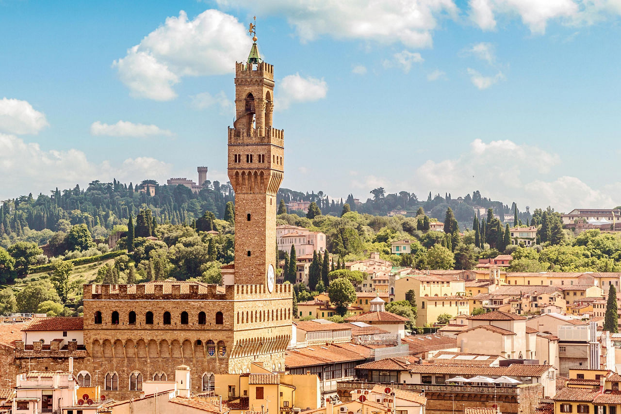 Palazzo Vecchio in Florence, Italy